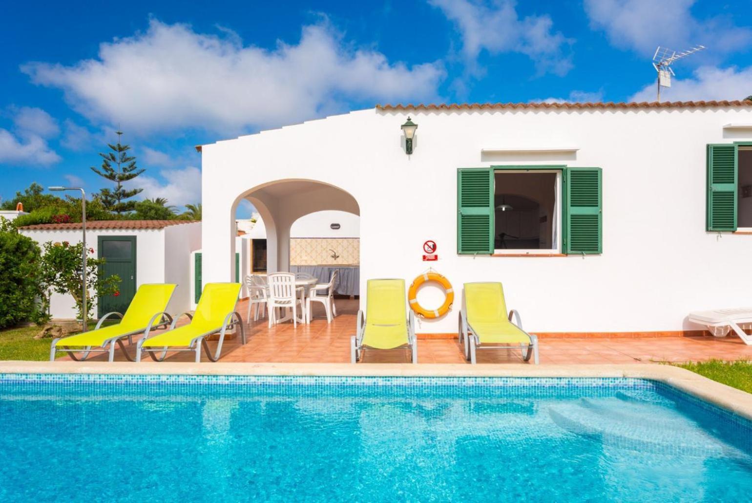 Villa Gelabert Ametller Cala en Bosch Esterno foto